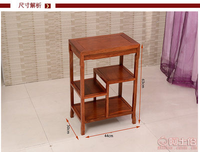 美乐红木 非洲花梨木明清仿古家具，匠心打造中式实木花架